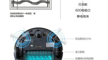 睿匠智能家居智能扫地机器人