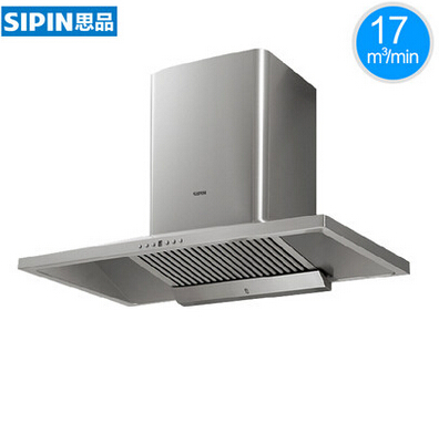 思品CXW-218-T1不锈钢欧式顶吸抽油烟机