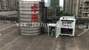 卓奥宾馆空气能热泵热水工程厂家