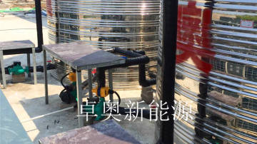 中建三局南京葛洲坝项目部空气能热水