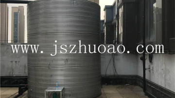 常州爱町堡温泉足浴会所太阳能热水工程