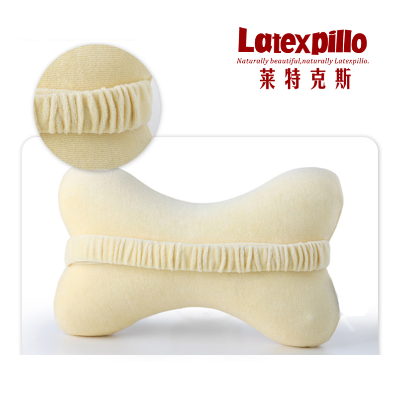 莱特克斯latexpillo乳胶骨头枕头护颈椎汽车保健枕芯办公室颈部按摩枕头 乳胶厂家 乳胶枕头厂家批发 乳胶枕头生产商批发直销