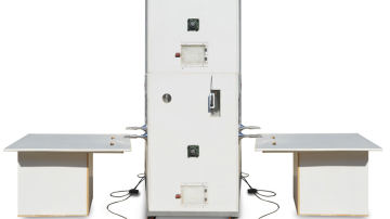全自动充绒机CRL-42W时间定量4口流量控制充棉机