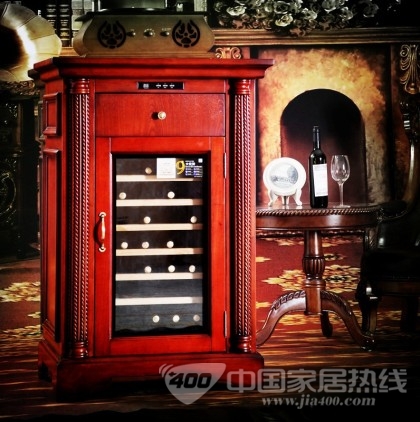欧堡实木红酒柜