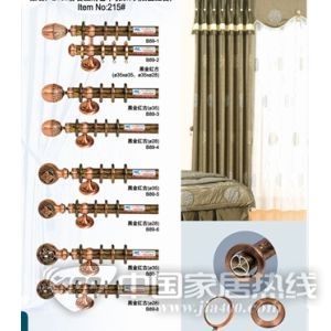 215#静音上滑艺术轨系列黑金红古