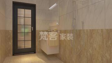 8万打造118平米现代简约两居室
