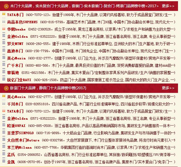 中国门窗十大品牌都有哪些 中国门窗十大品牌都有哪些