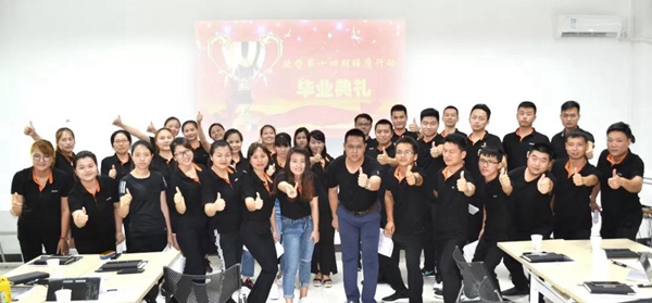 欧哲商学院第十四期“雏鹰行动”精英导购训练圆满结束 欧哲商学院第十四期“雏鹰行动”精英导购训练圆满结束