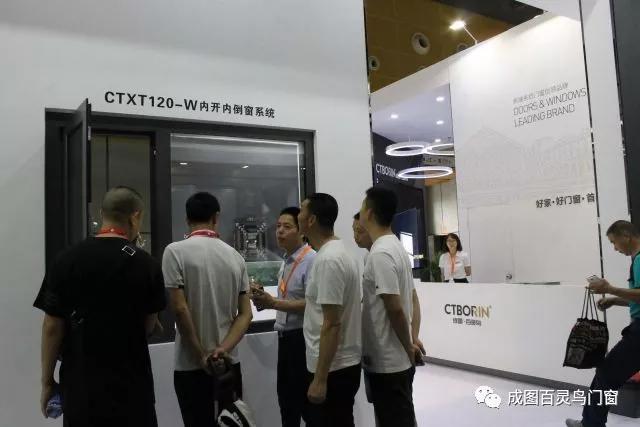 演绎高端系统门窗典范，广州建博会直击|成图百灵鸟专利产品大放异彩成焦点