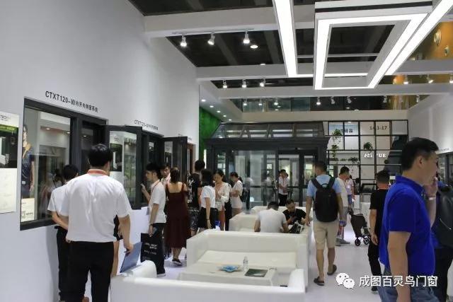演绎高端系统门窗典范，广州建博会直击|成图百灵鸟专利产品大放异彩成焦点