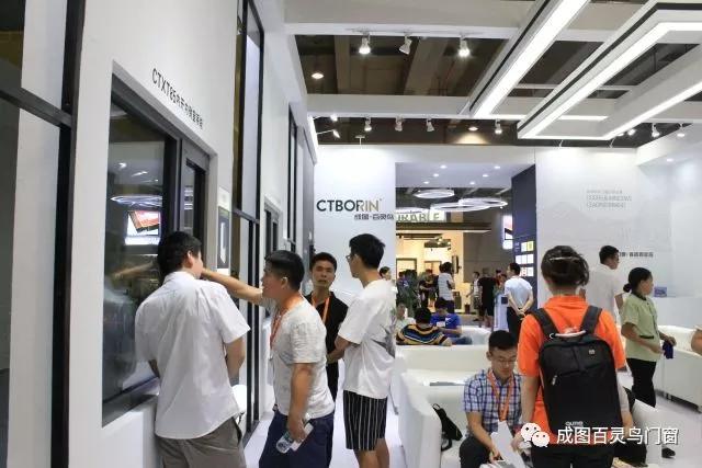 演绎高端系统门窗典范，广州建博会直击|成图百灵鸟专利产品大放异彩成焦点