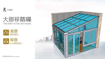 阳光房系列—C款封阳台阳光房
