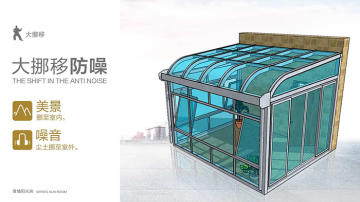 阳光房系列—B款靠墙阳光房