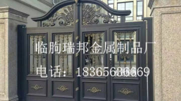 别墅铝艺大门生产厂家|庭院铝艺大门供应价格|铝艺庭院门招商加盟