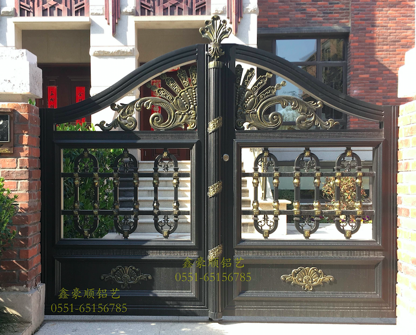 鑫豪顺铝艺大门工程案例