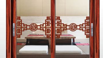 1.2平弧推拉吊趟门