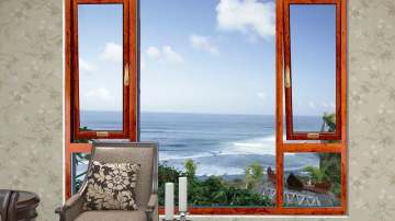 68单开断桥平开窗
