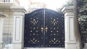 供应铝艺 庭院大门 厂家
