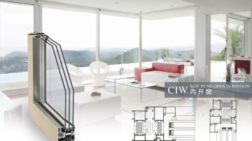 CIVRO希洛系统门窗 内开窗系统