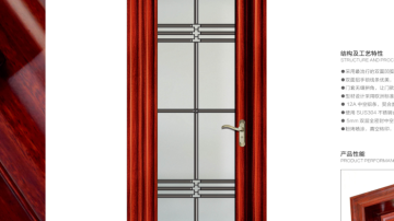 80凹锋系列平开门
