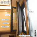 158木铝内开内倒外开上悬金刚防盗防蚊门窗