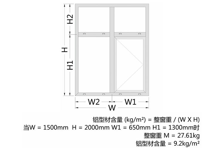 佛山85断桥窗纱一体平开窗铝型材供应商