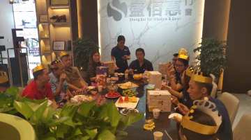 盛佰惠门窗七月生日会圆满结束