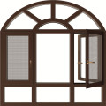 13520断桥纱窗一体平开窗