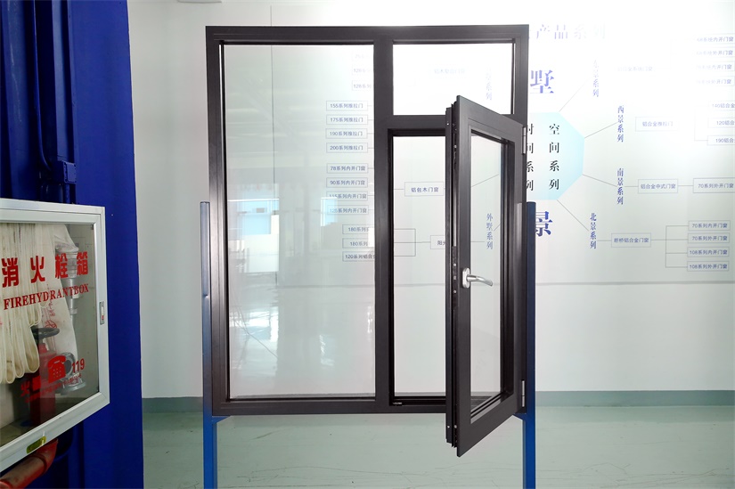 SJ-65系列断桥铝合金内开系统窗