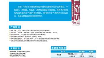 安泰-硅酮结构密封胶169