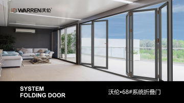 68#系统折叠门