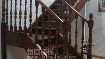 恒晨楼梯产品推荐 -实木楼梯系列-马德里 05 