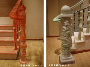 人造玉石楼梯用小柱子底座
