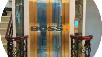 BUSSH变频T无机房VVVF变频曳引家用电梯