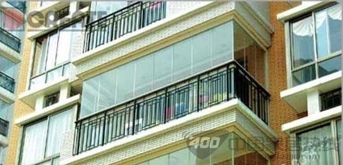 创开优典无框阳台窗赏析 阳光与你的距离“更”近一点 