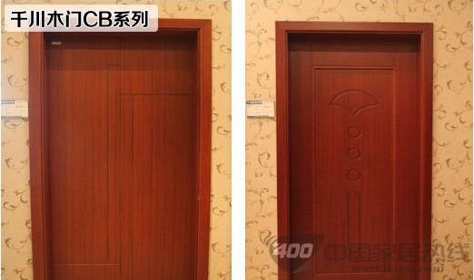 千川木门CB系列赏析 略带一种纯实木门的质感 