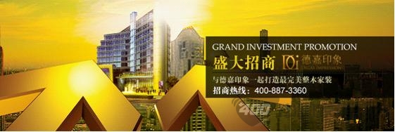 德嘉印象 全国招商  诚邀合作共创财富