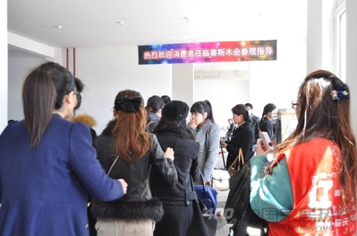 赛斯木门工厂店完美首秀完成高达90%的签单率