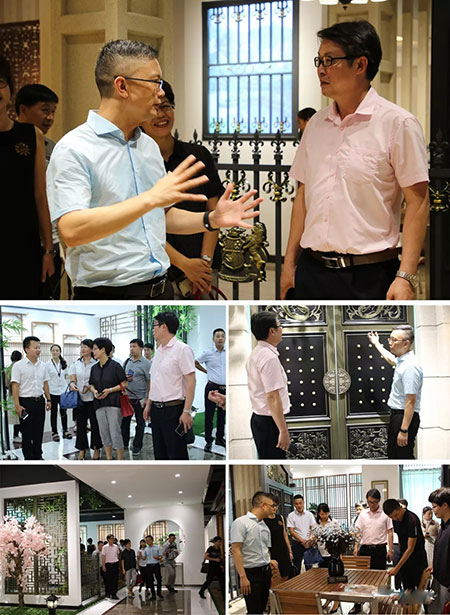 柳钢中金一行莅临东正宏骏参观指导,共促合作
