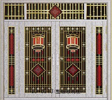 鸿成不锈钢门HC-6002