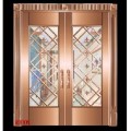 玻璃铜门XJTM-1082