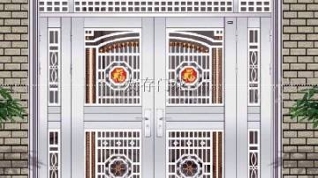 2012新款四开门不锈钢门花yc-0008