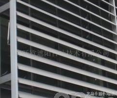电动梭形金属百叶窗