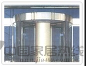 围柱型旋转门