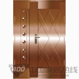 子母铜门