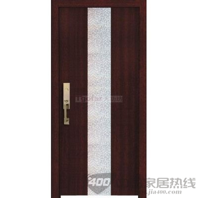 实木复合面板装甲门 