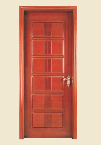 帝杉门业-单开实木门系列-DSDOOR21