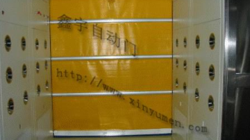 PVC自动卷帘门