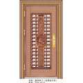 YDF-8131-豪华单门(玫瑰金水纹)