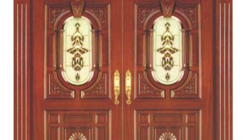 广东实木门厂；造型实木门；房间实木门；好万家实木门